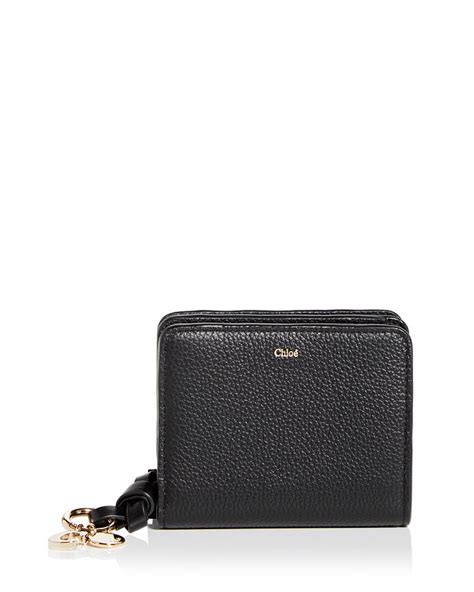 Chloé Alphabet Small Leather Wallet .